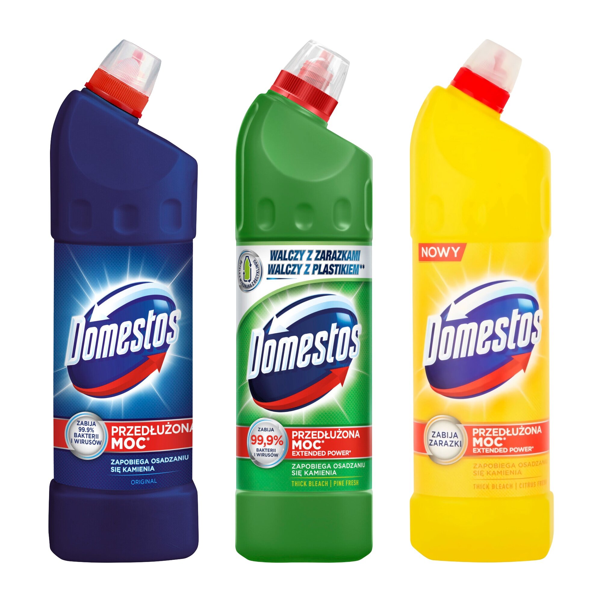 płynów do czyszczenia toalety DOMESTOS Original